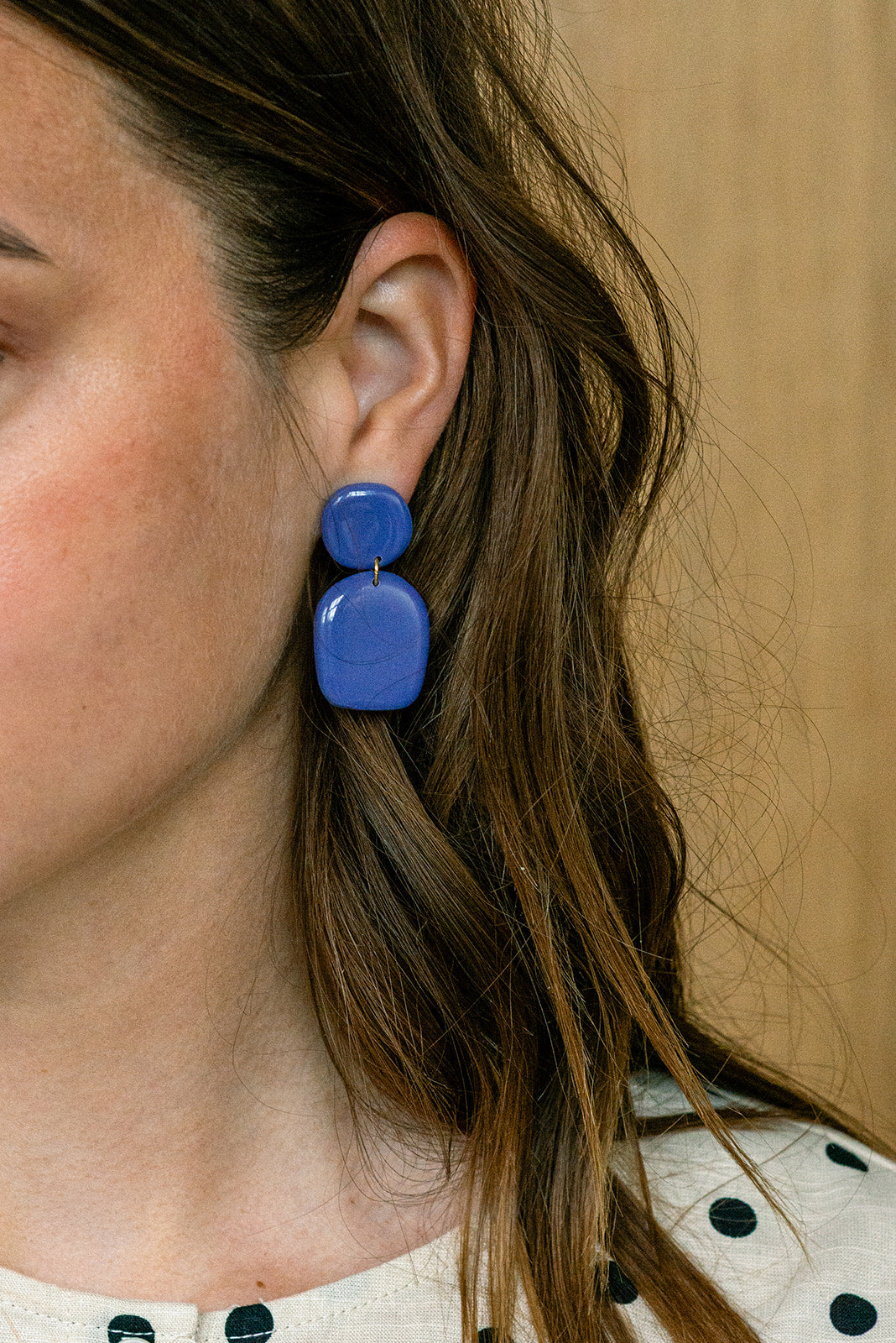 Earrings Nina - Amber
