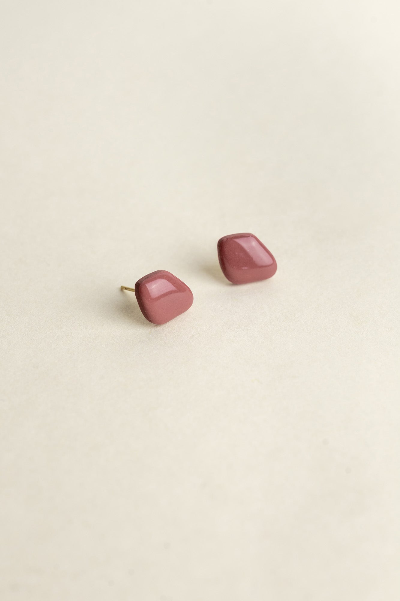 Earrings Liva - Mauve