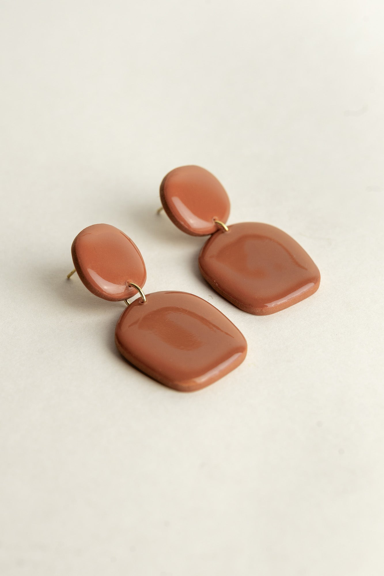 Earrings Nina - Amber