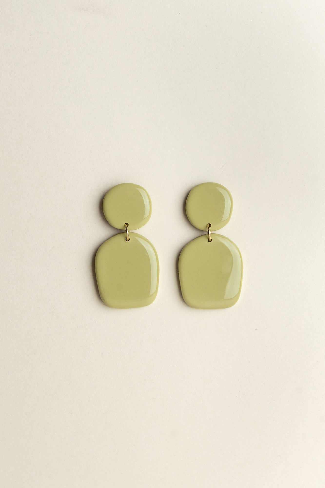 Earrings Nina - Avocado