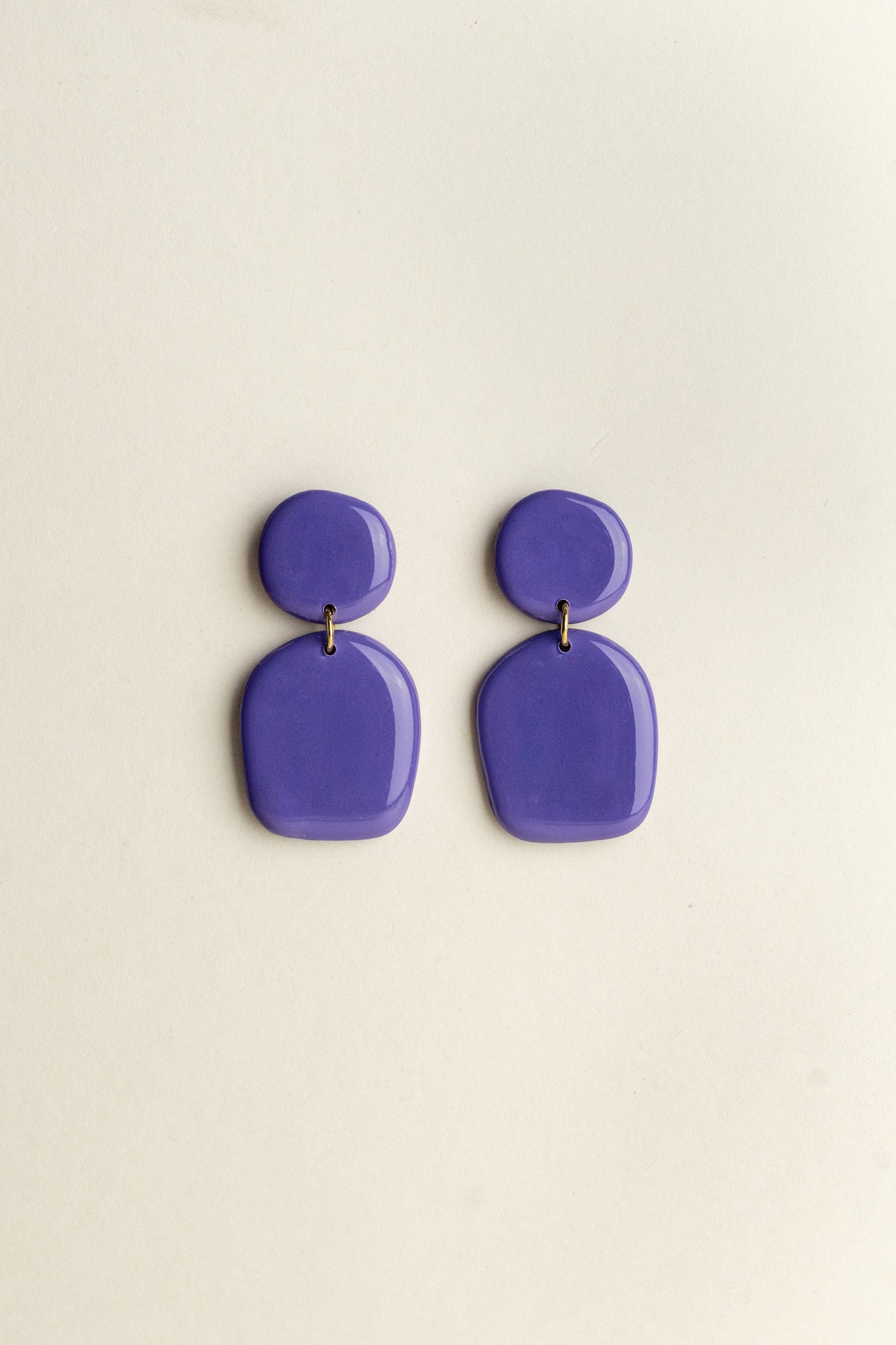 Earrings Nina - Blueberry