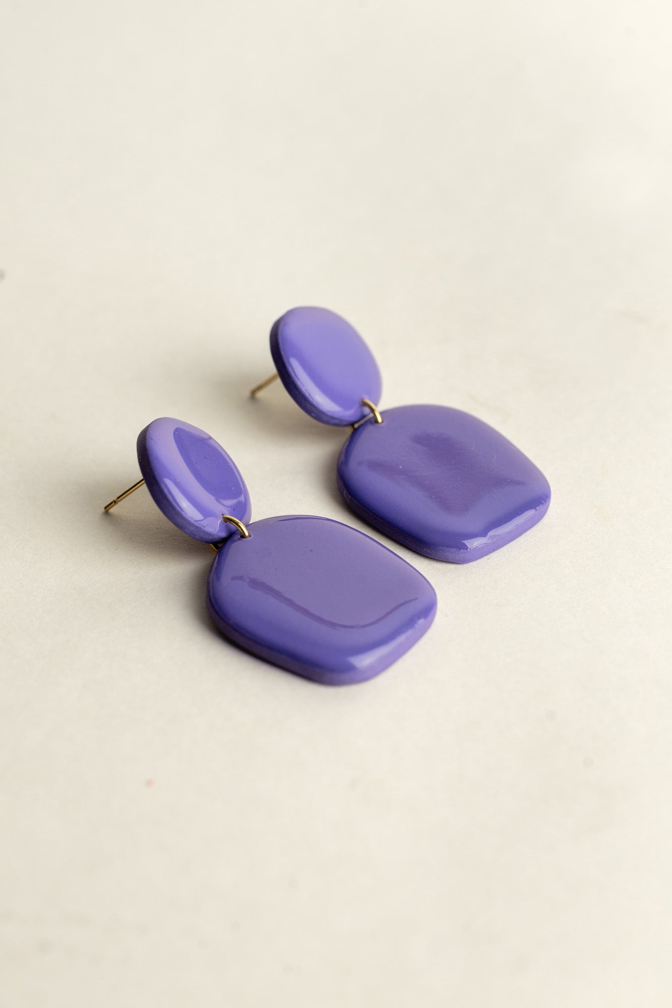 Earrings Nina - Blueberry