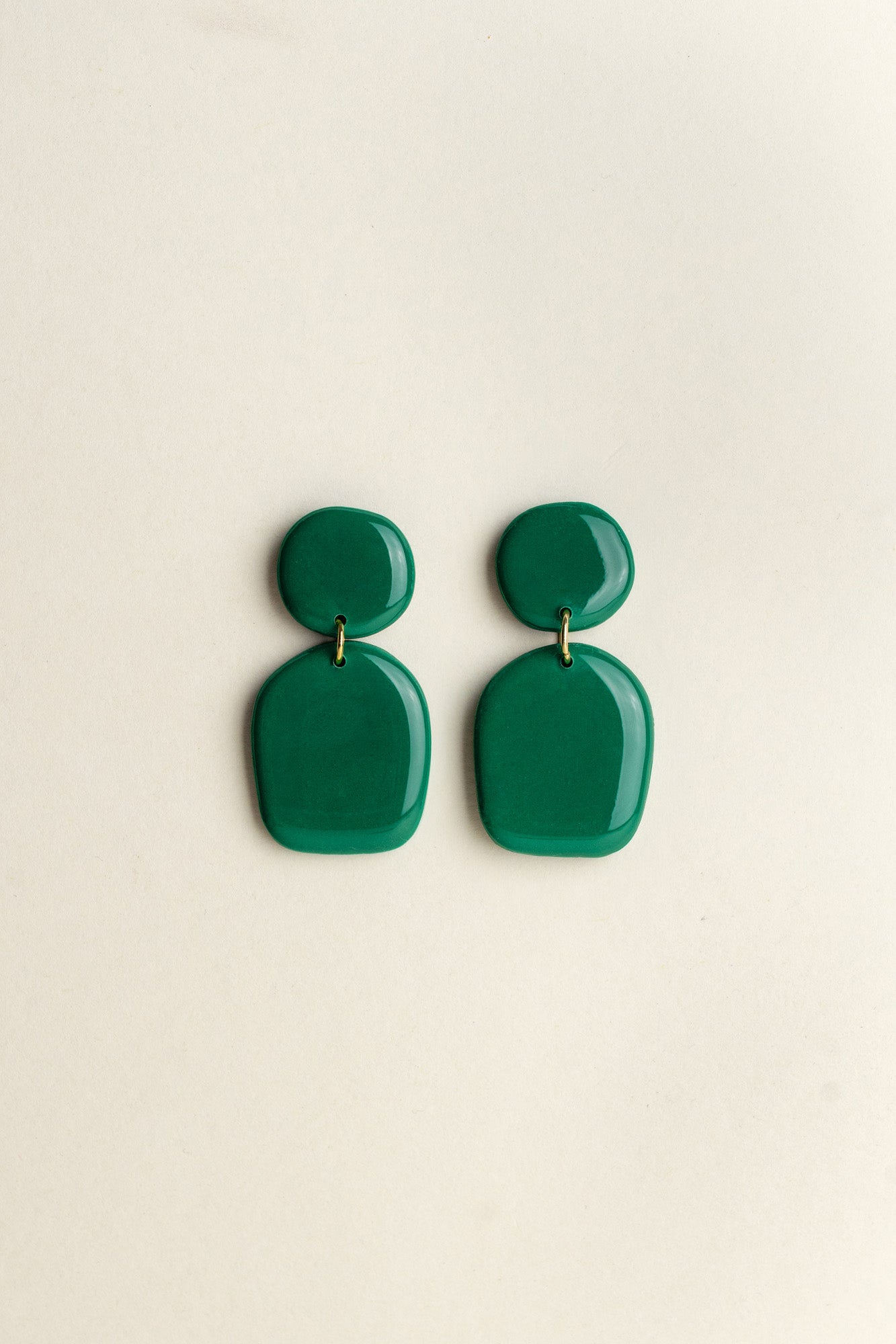 Earrings Nina - Emerald