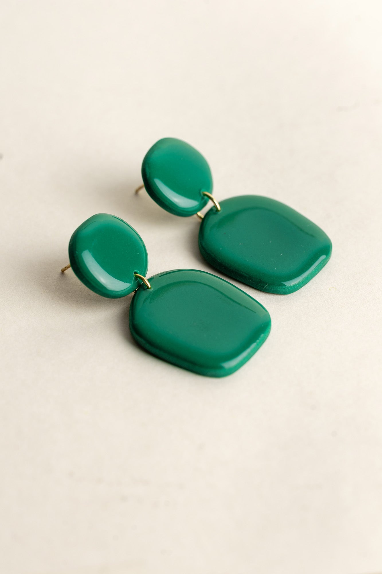 Earrings Nina - Emerald