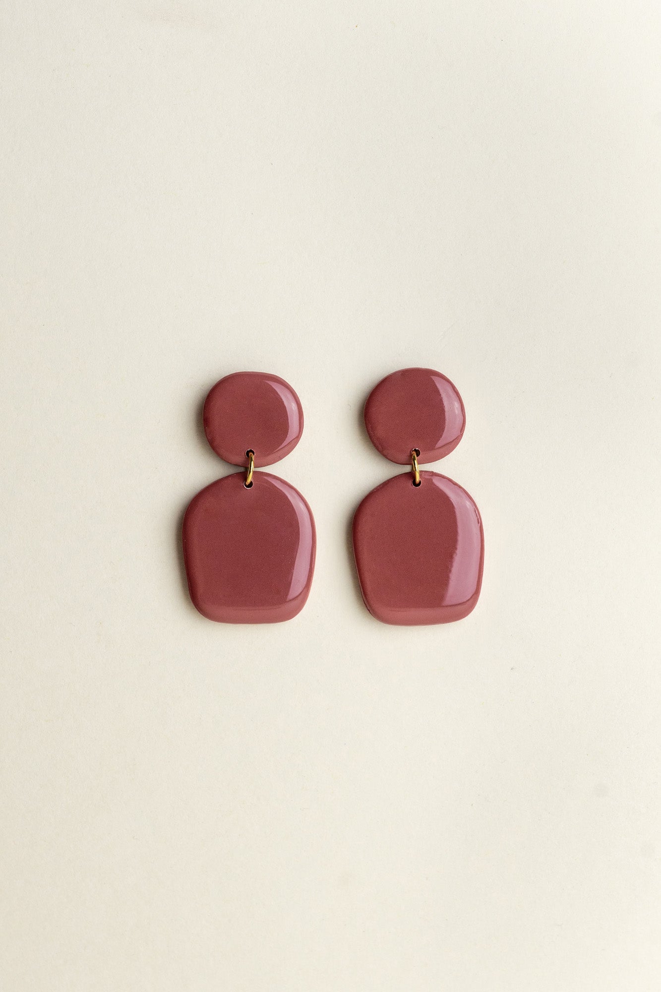 Earrings Nina - Mauve