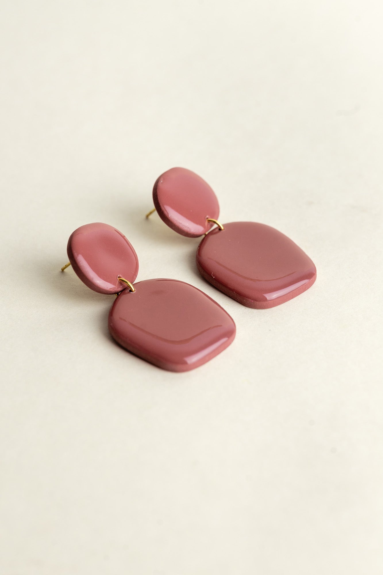 Earrings Nina - Mauve
