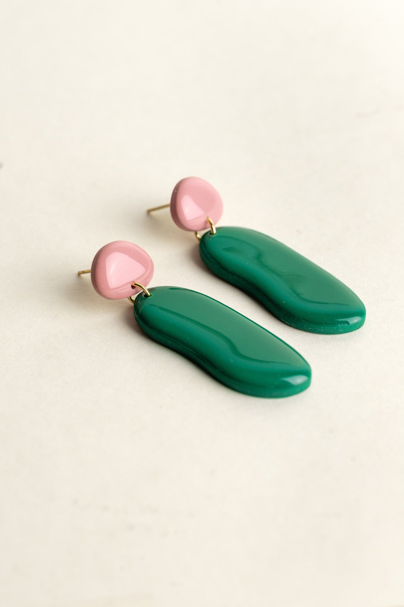 Earrings Nora - Bloom / Emerald