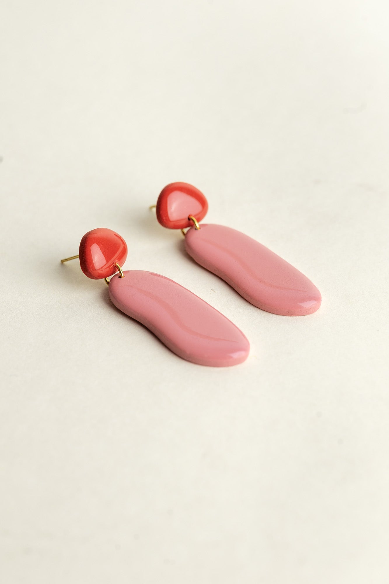 Earrings Nora - Red / Bloom