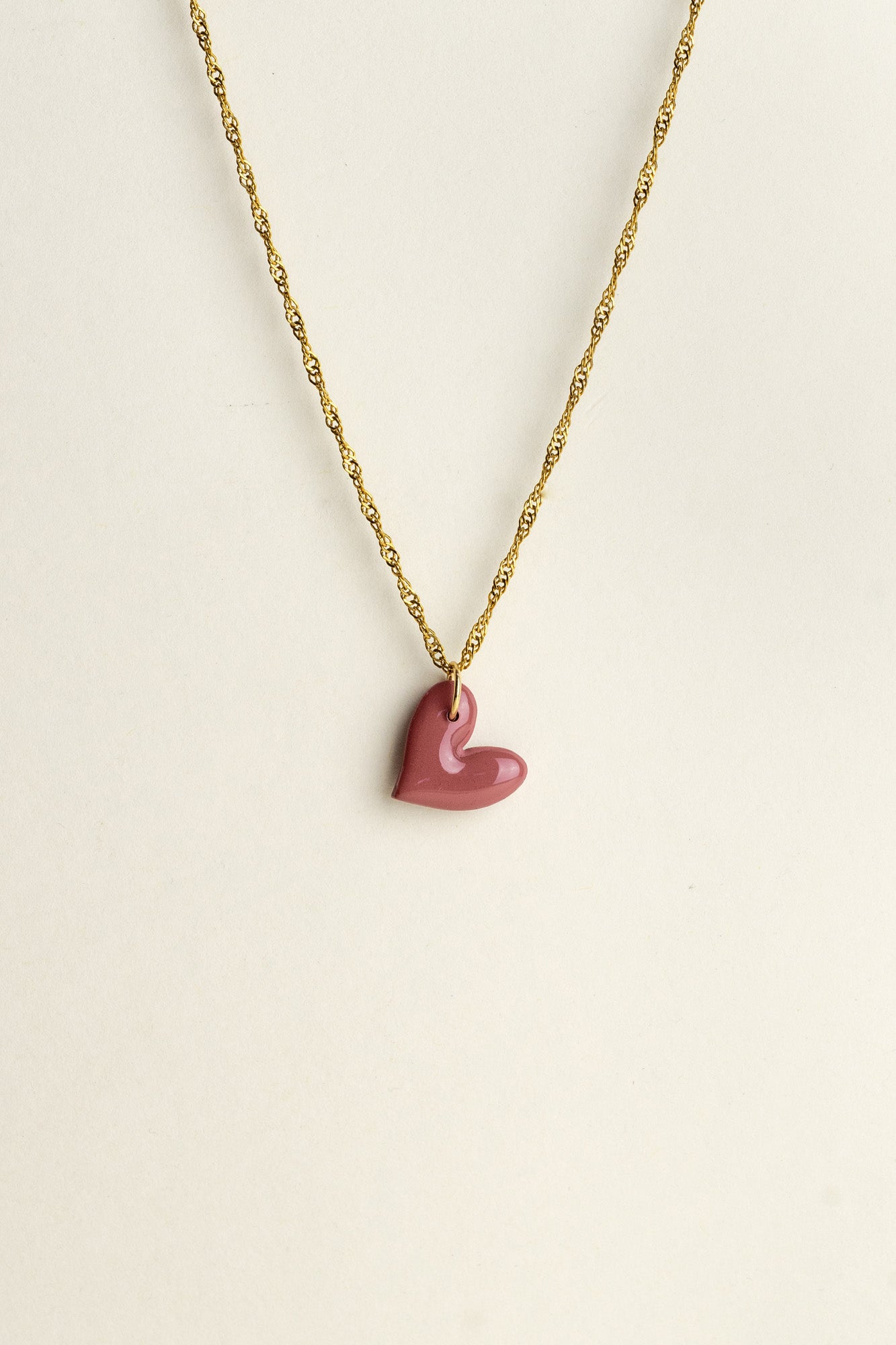 Pendant Jolie - Mauve