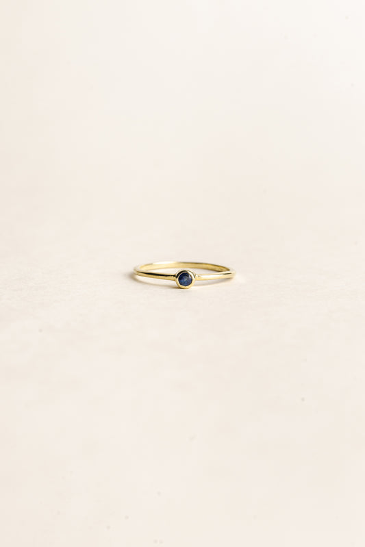Birthstone Ring Lucy - 14k goud