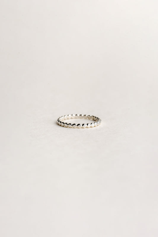 Bolletjes Ring Cleo - 925 zilver