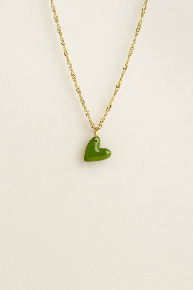 Pendant Jolie - Olive