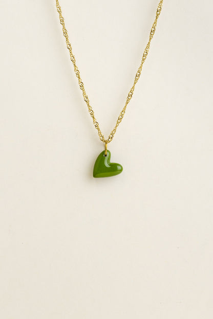 Pendant Jolie - Olive