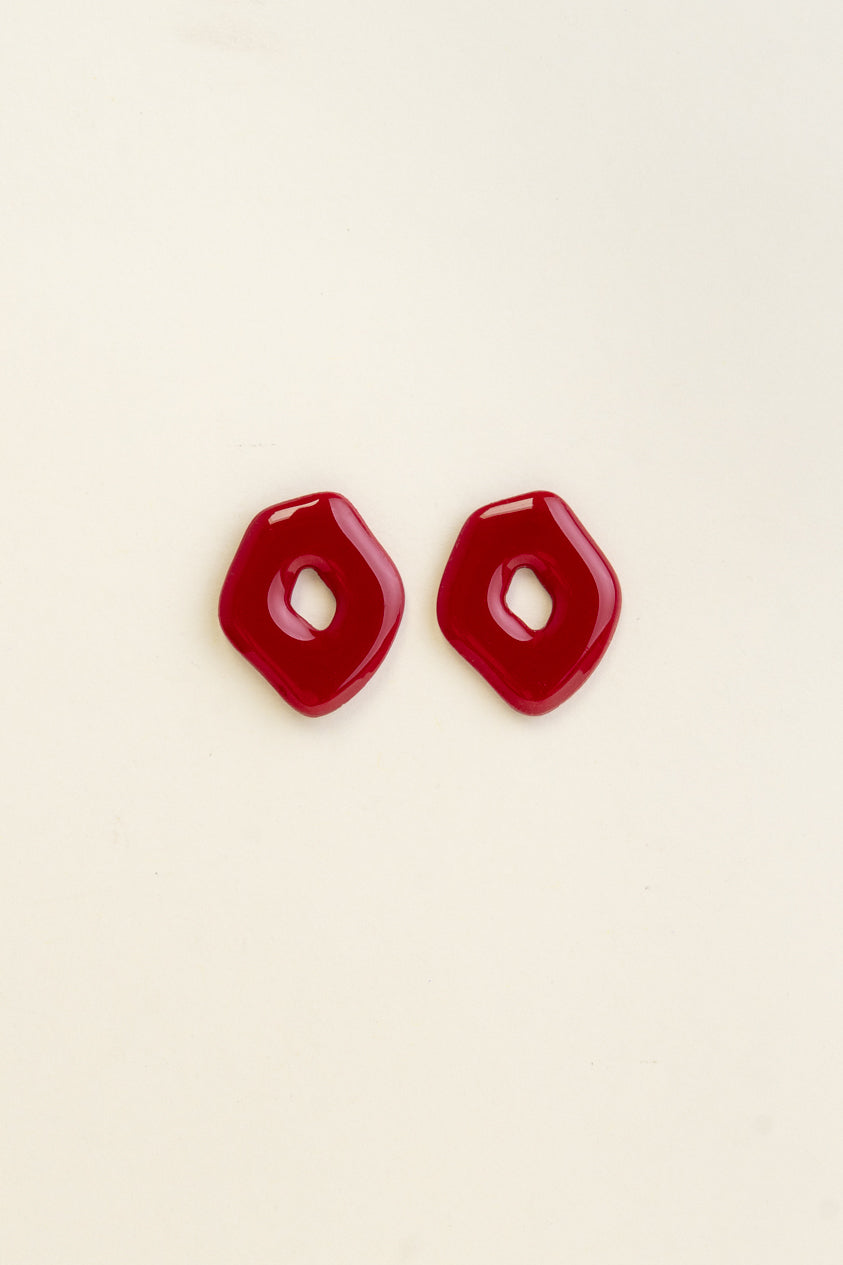 Earrings Isa - Cherry