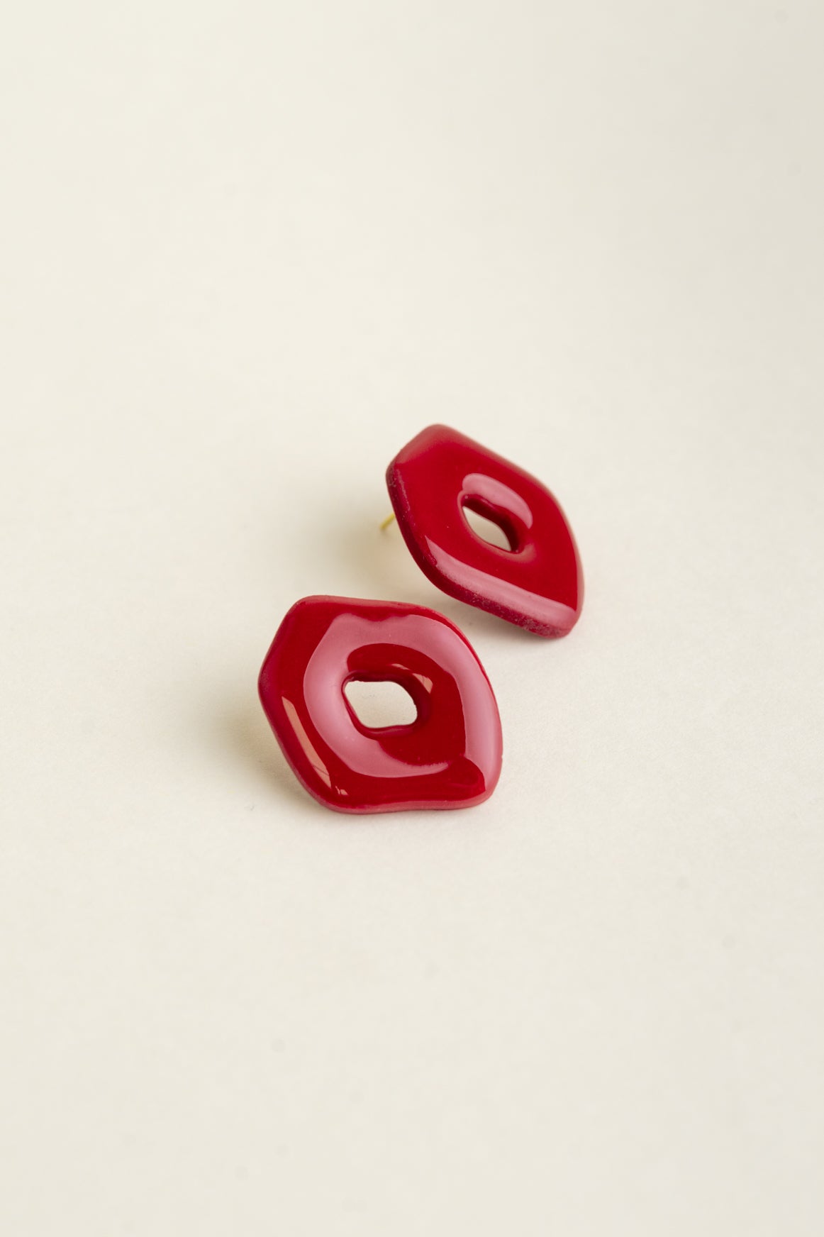 Earrings Isa - Cherry