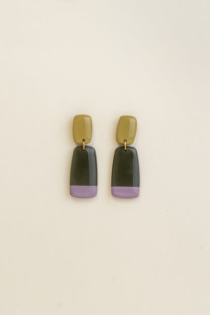 Earrings Juna - Meadow / Forest / Lavender