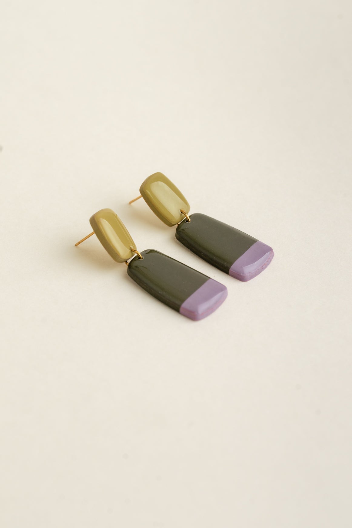 Earrings Juna - Meadow / Forest / Lavender
