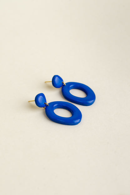 Earrings Elin - Cobalt