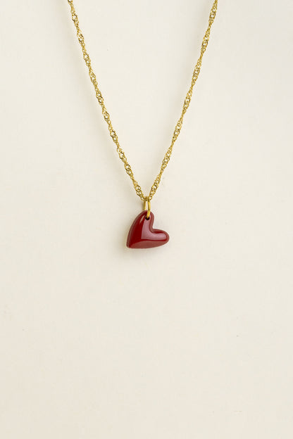Pendant Jolie - Burgundy