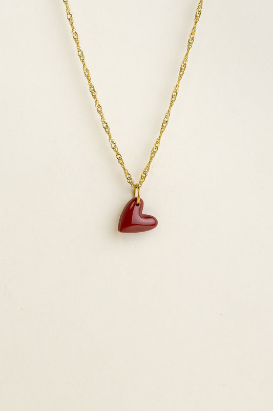 Pendant Jolie - Burgundy