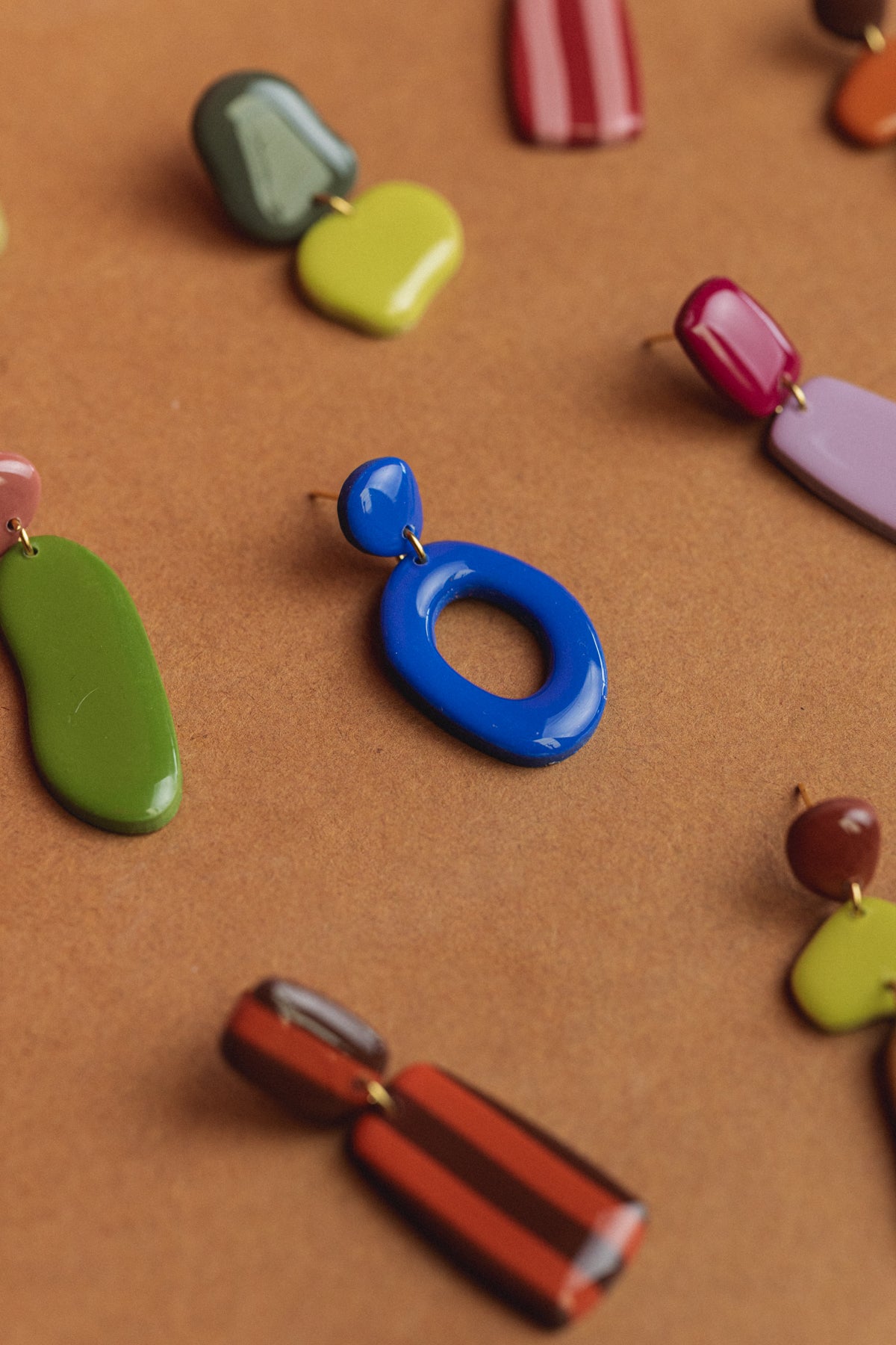 Earrings Elin - Cobalt