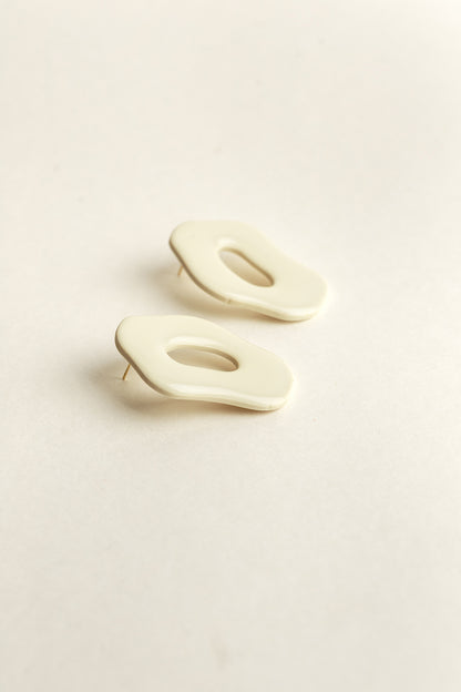 Earrings Faye - Ivory