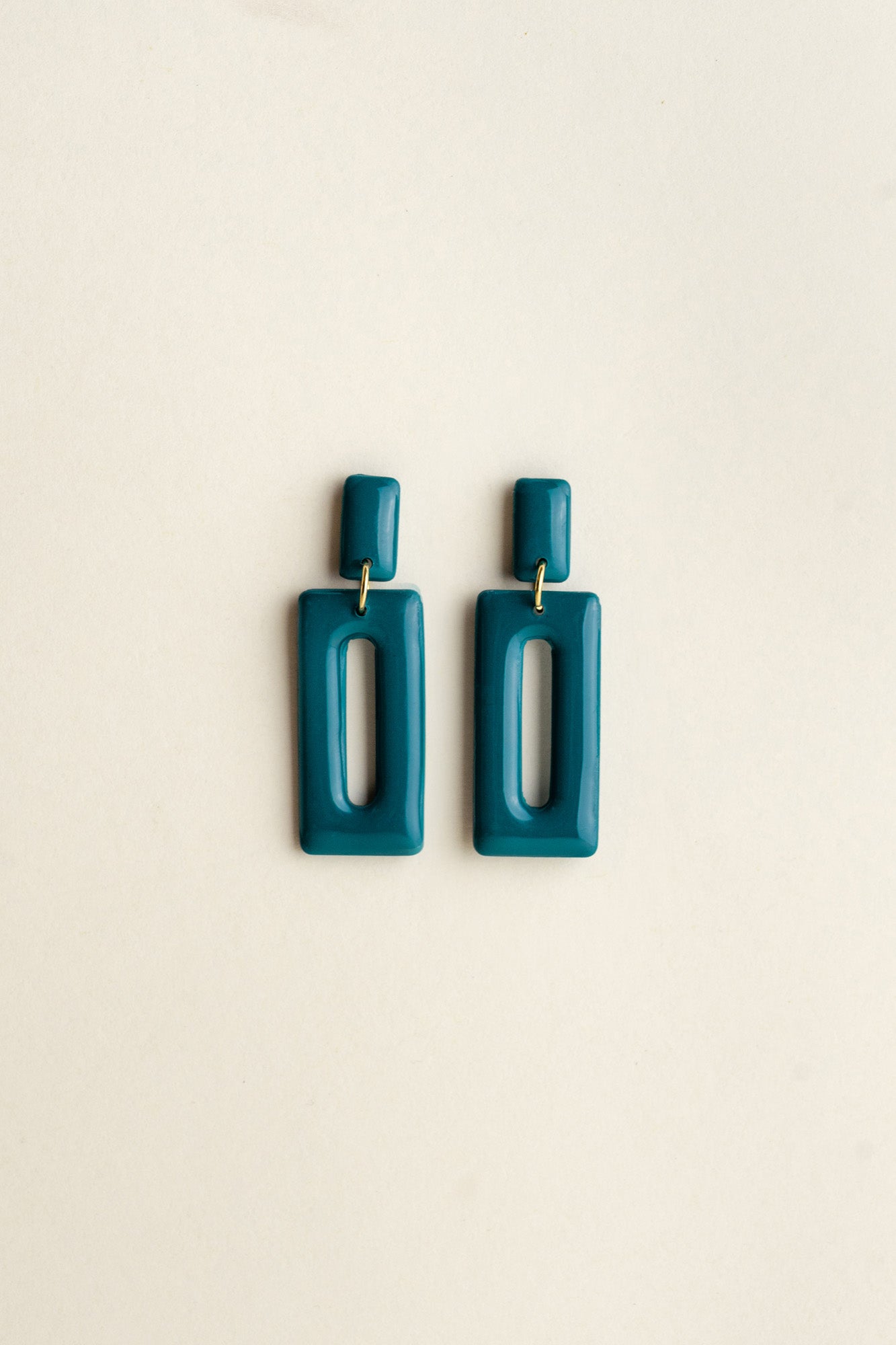 Earrings Freya - Peacock