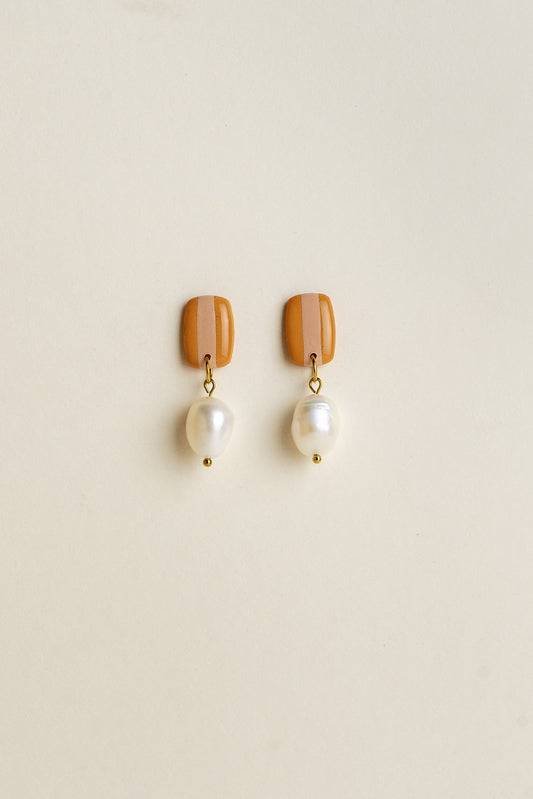 Earrings Isabella - Marigold / Blush