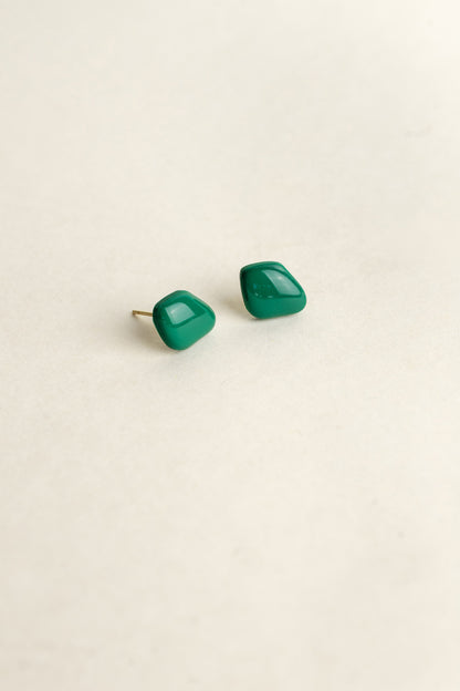 Earrings Liva - Emerald