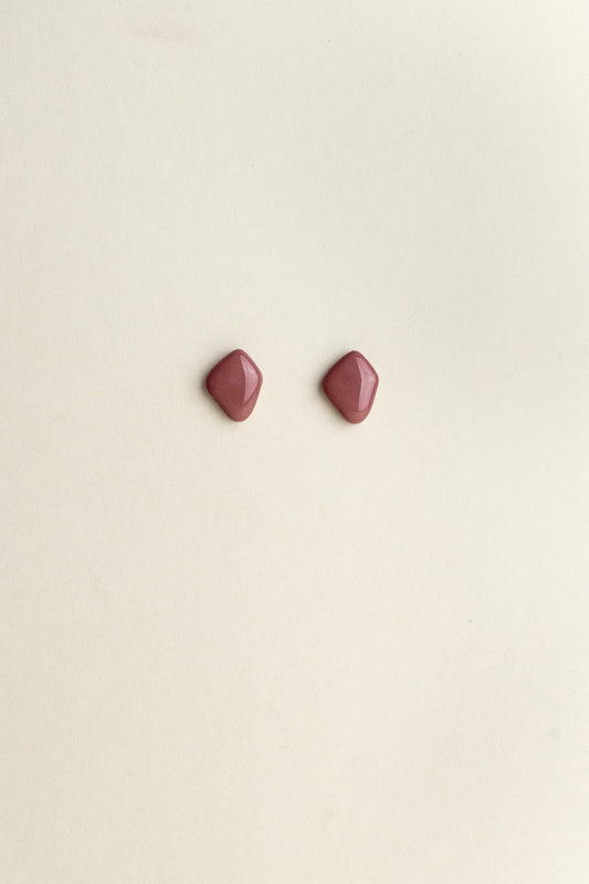 Earrings Liva - Mauve