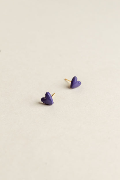 Earrings Livia - Blueberry