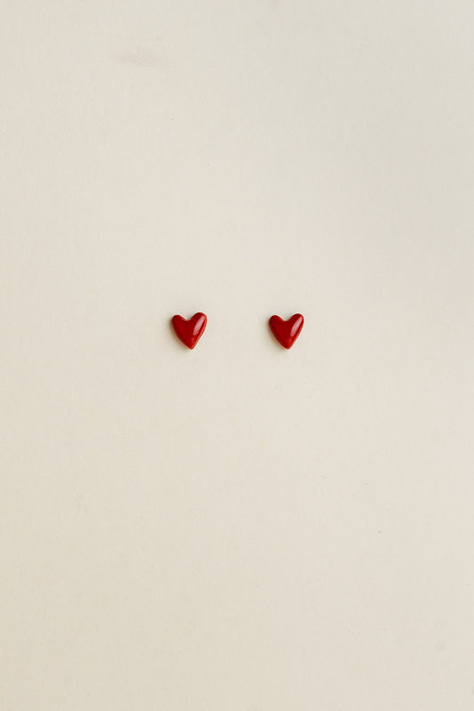 Earrings Livia - Red