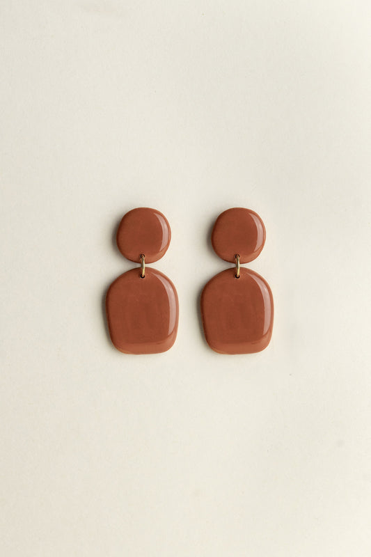 Earrings Nina - Amber