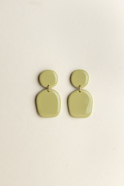 Earrings Nina - Avocado