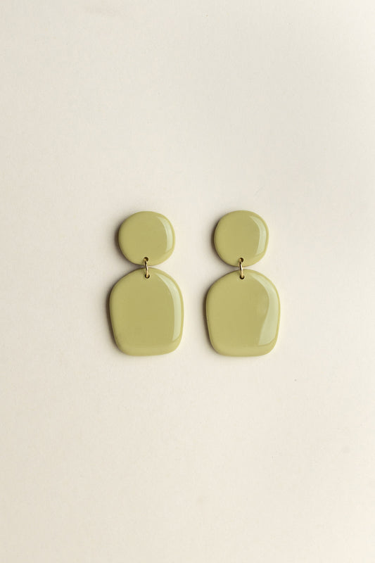 Earrings Nina - Avocado