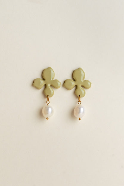 Earrings Rosa - Avocado