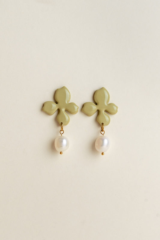 Earrings Rosa - Avocado