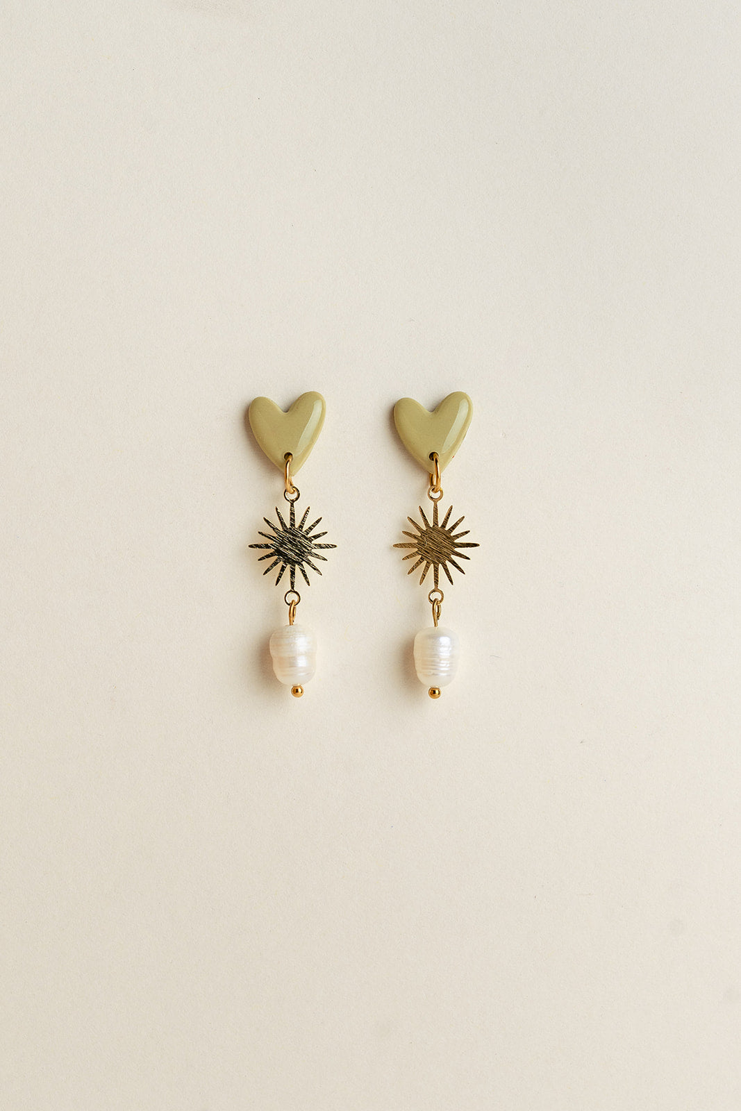 Earrings Valerie - Avocado