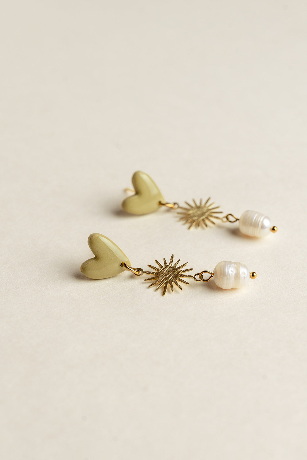 Earrings Valerie - Avocado