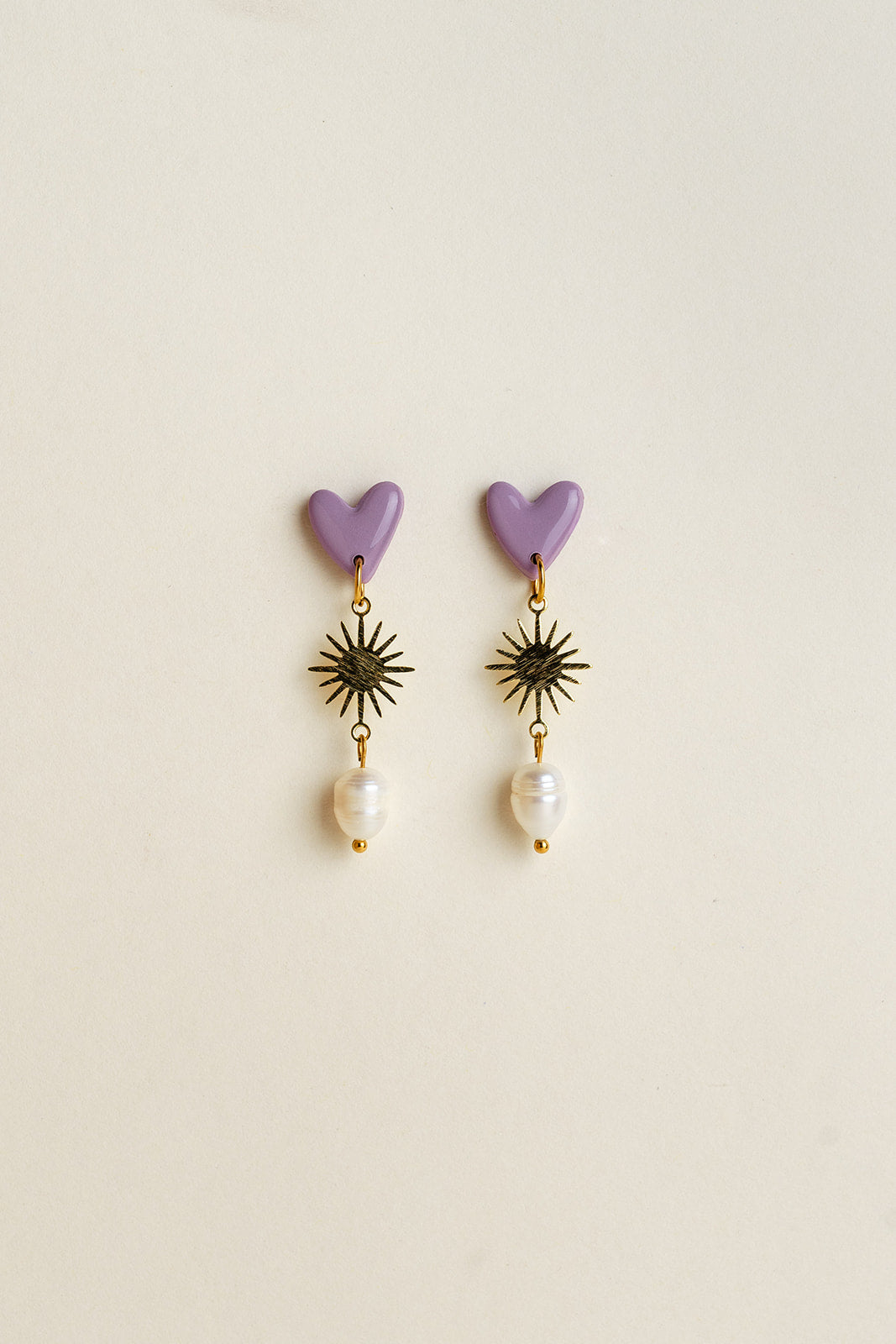 Earrings Valerie - Lavender