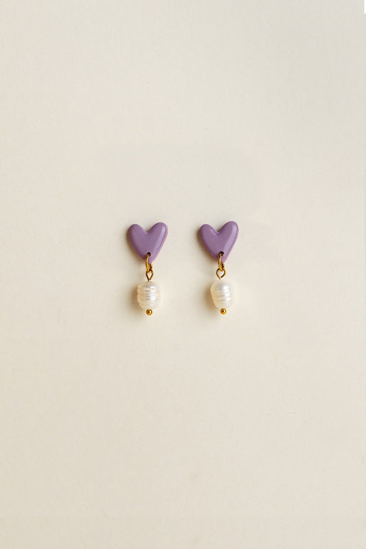 Earrings Vera - Lavender