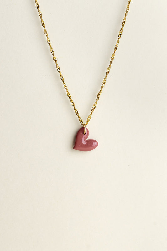 Pendant Jolie - Mauve