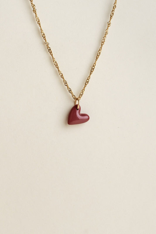 Pendant Jolie - Mauve