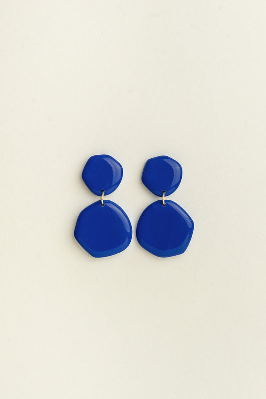 Earrings Ruby - Cobalt