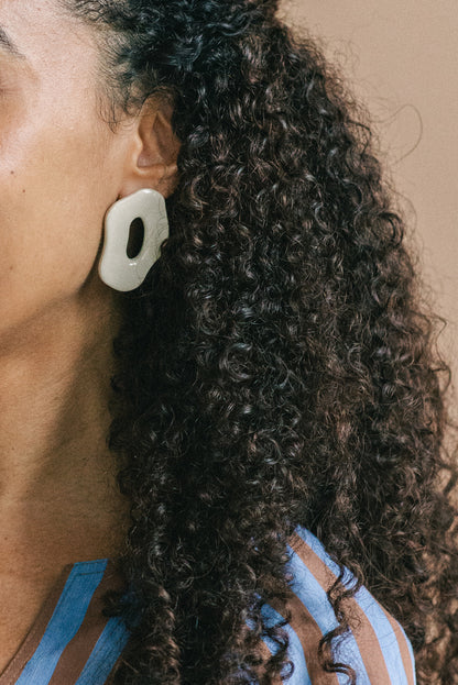 Earrings Faye - Ivory