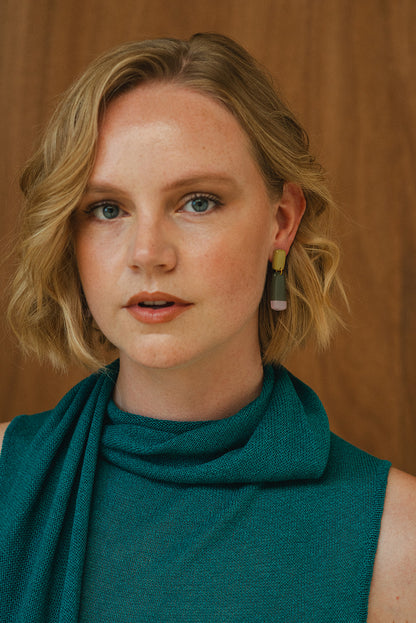 Earrings Juna - Meadow / Forest / Lavender
