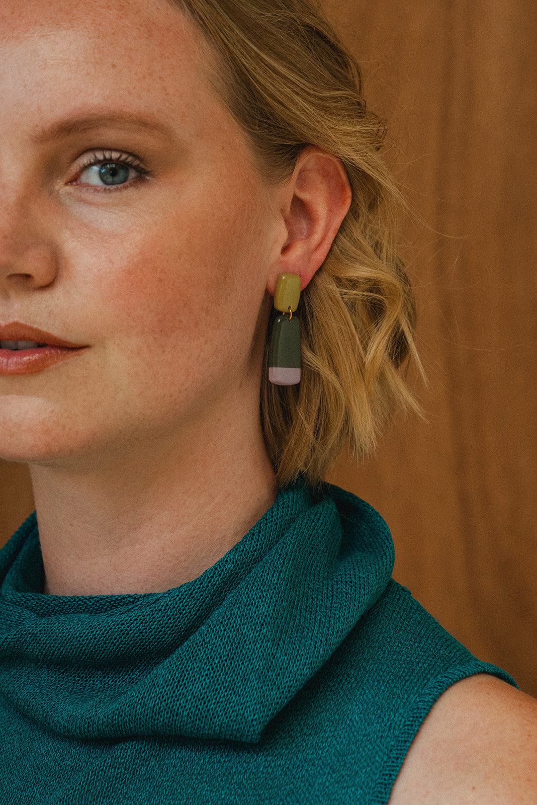 Earrings Juna - Meadow / Forest / Lavender